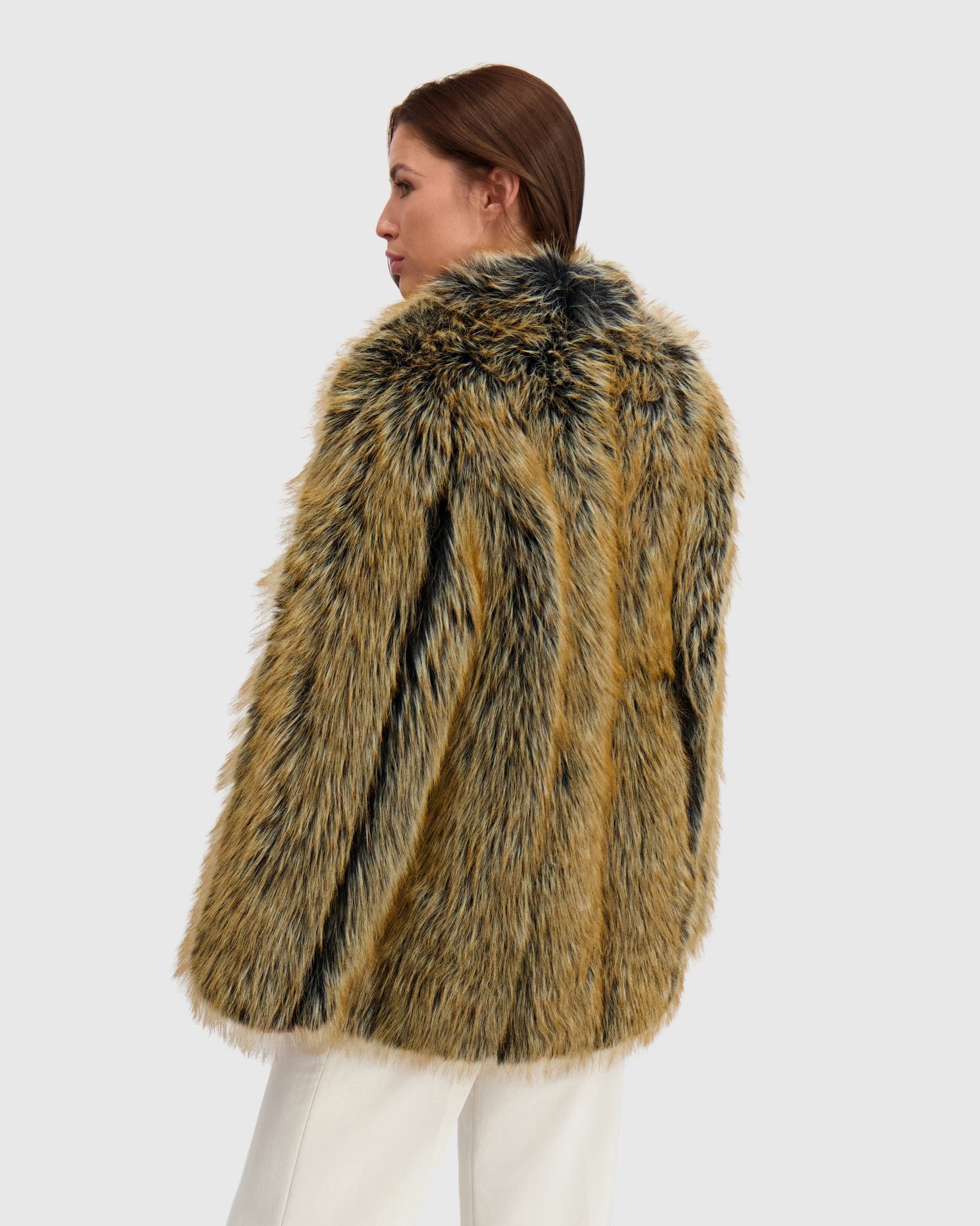 FUR-FREE FOX (FAUX FUR) JACKET