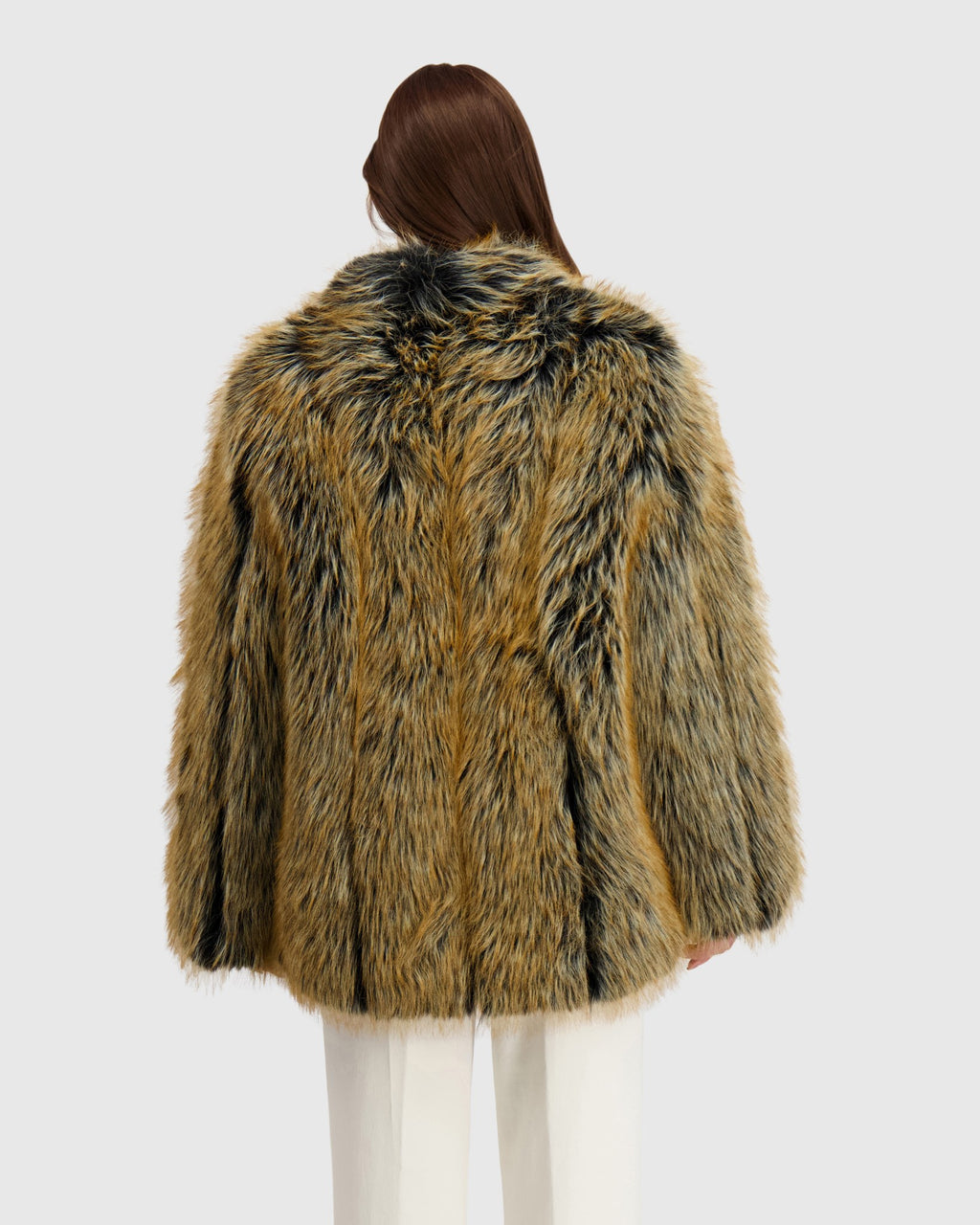 FUR-FREE FOX (FAUX FUR) JACKET