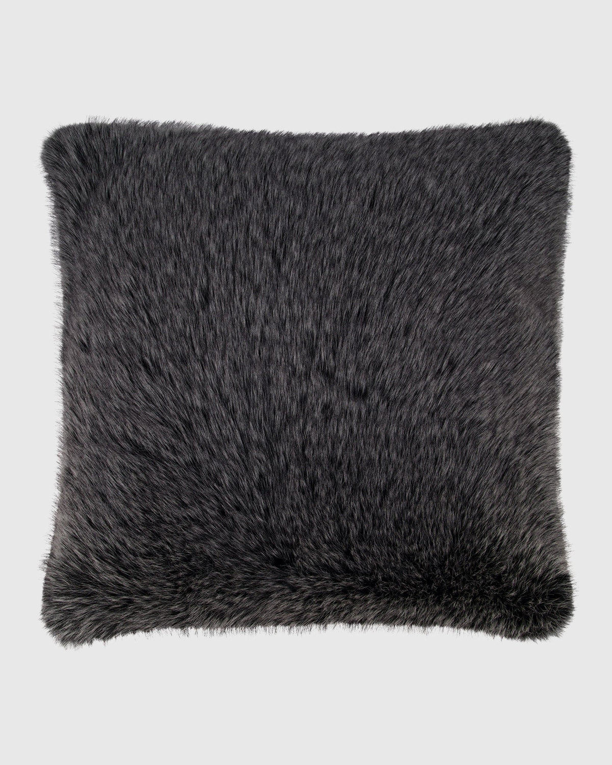 FUR-FREE FOX (PL) PILLOW WITH WOOL TRIM