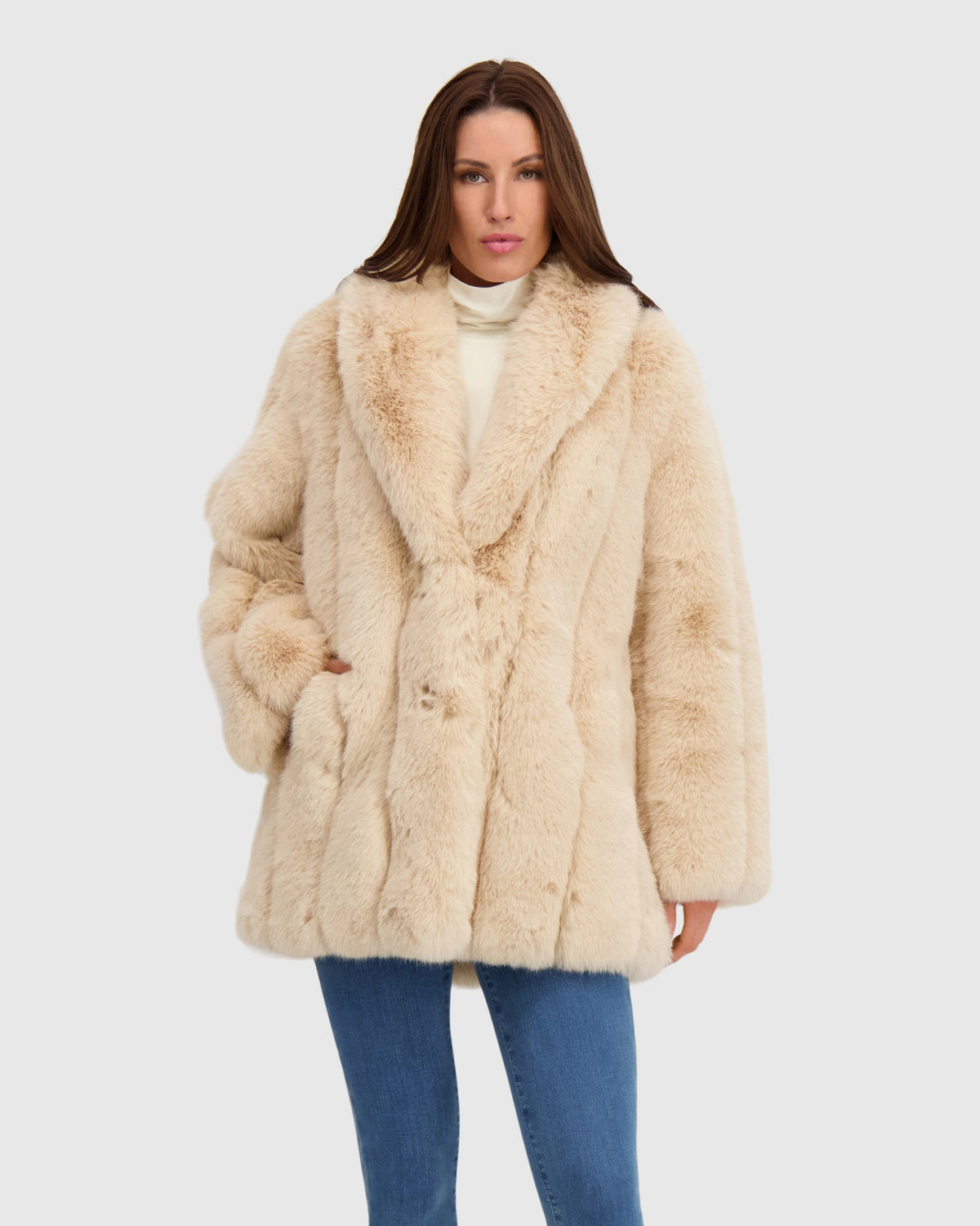 FUR-FREE FOX (FAUX FUR) STROLLER