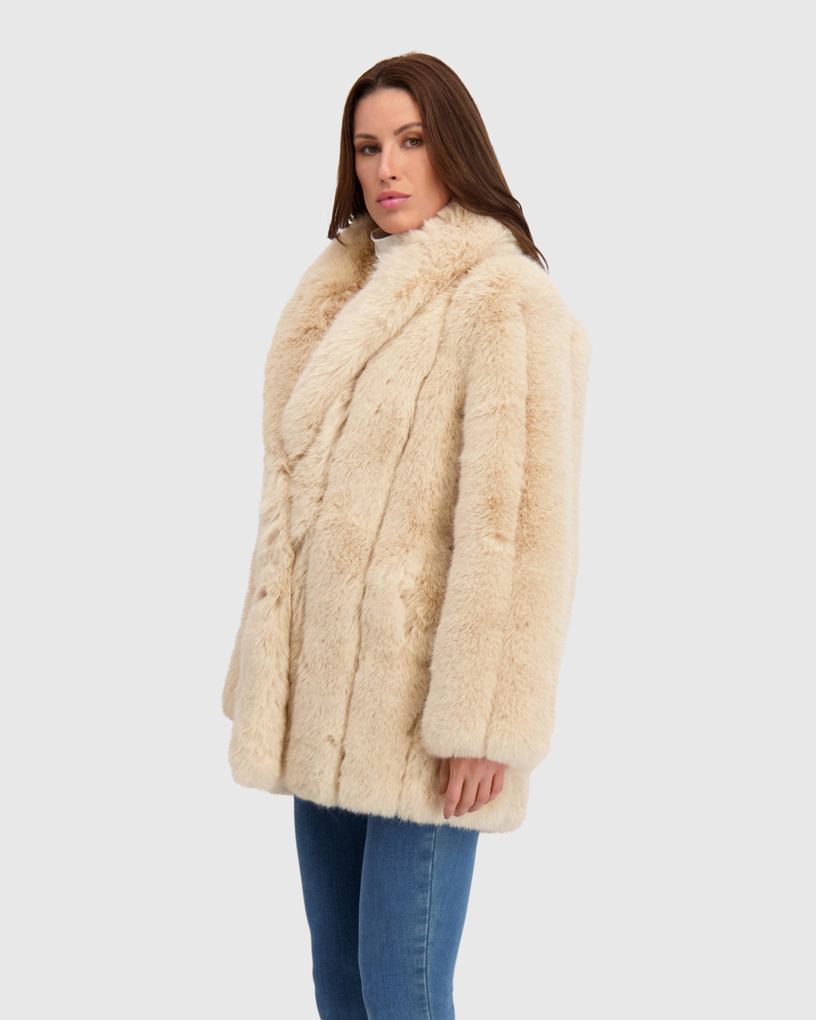 FUR-FREE FOX (FAUX FUR) STROLLER