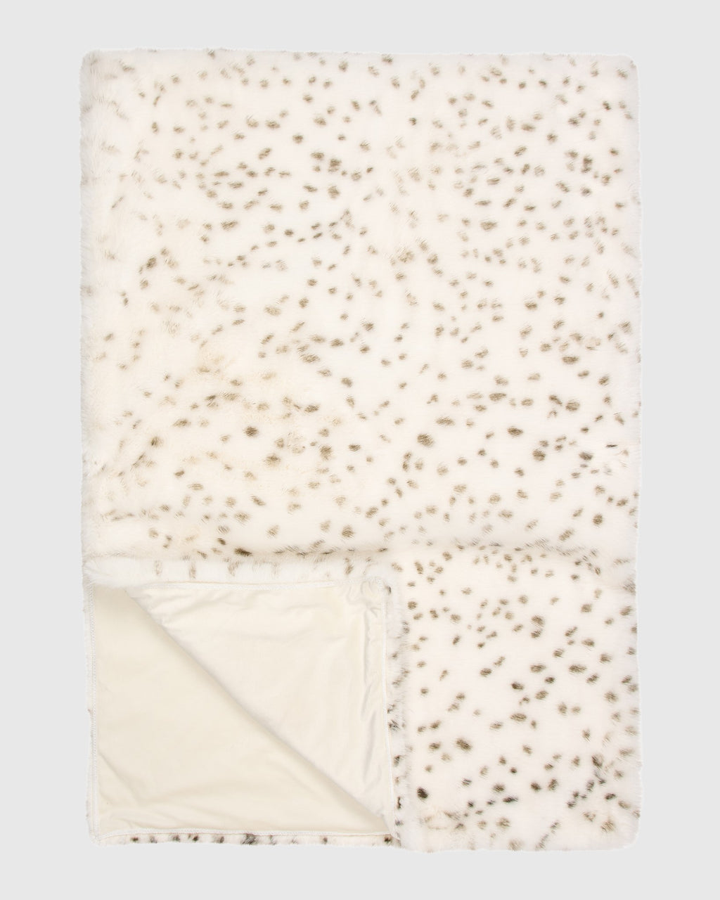 FUR-FREE FOX (FAUX FUR) THROW