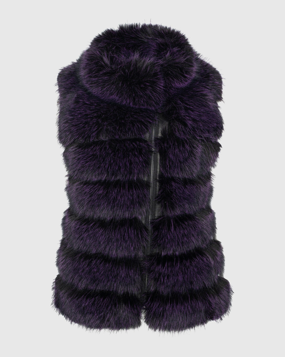 FUR-FREE FOX (PL) VEST - PURPLE