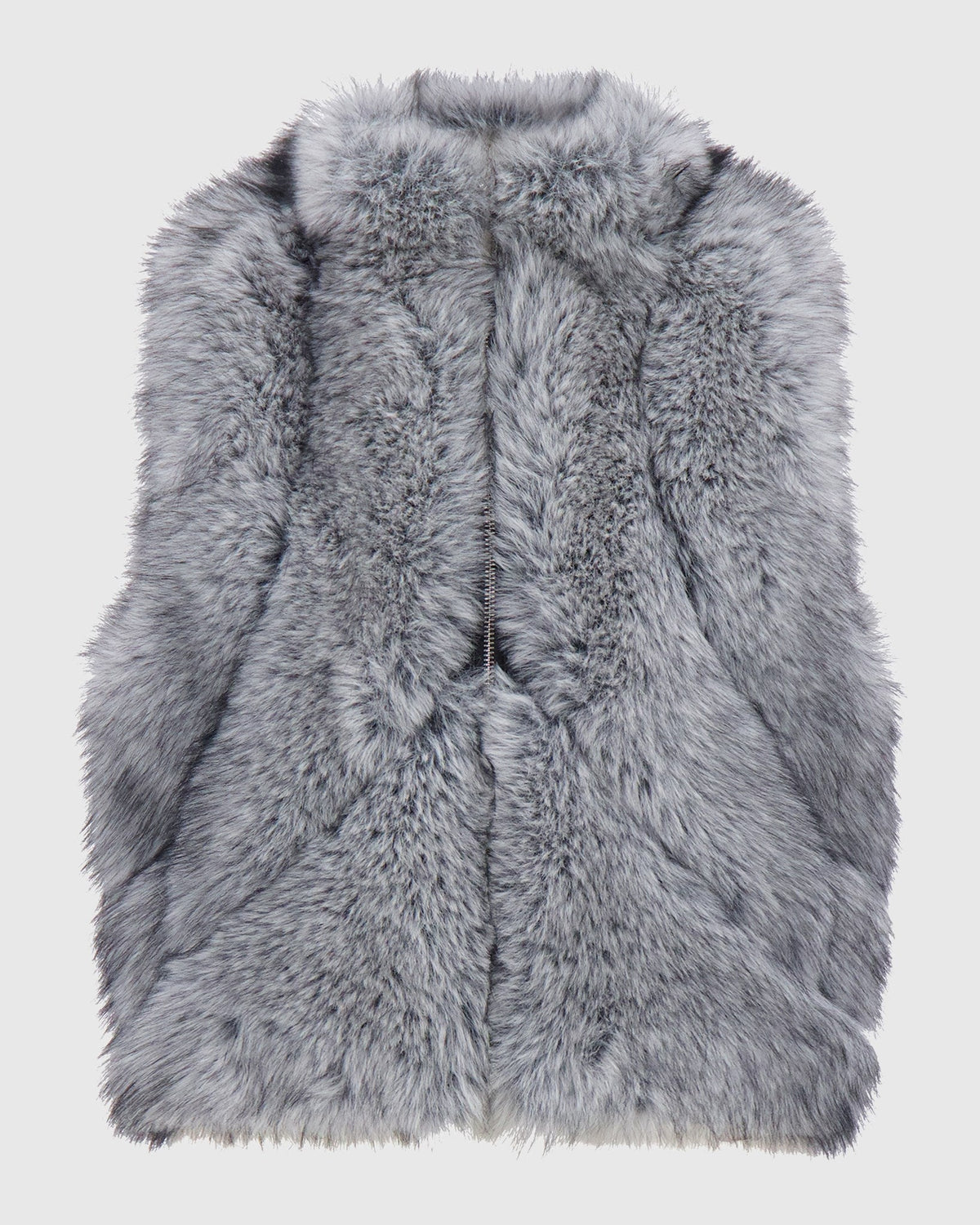 FUR-FREE FOX (PL) VEST - SILVER