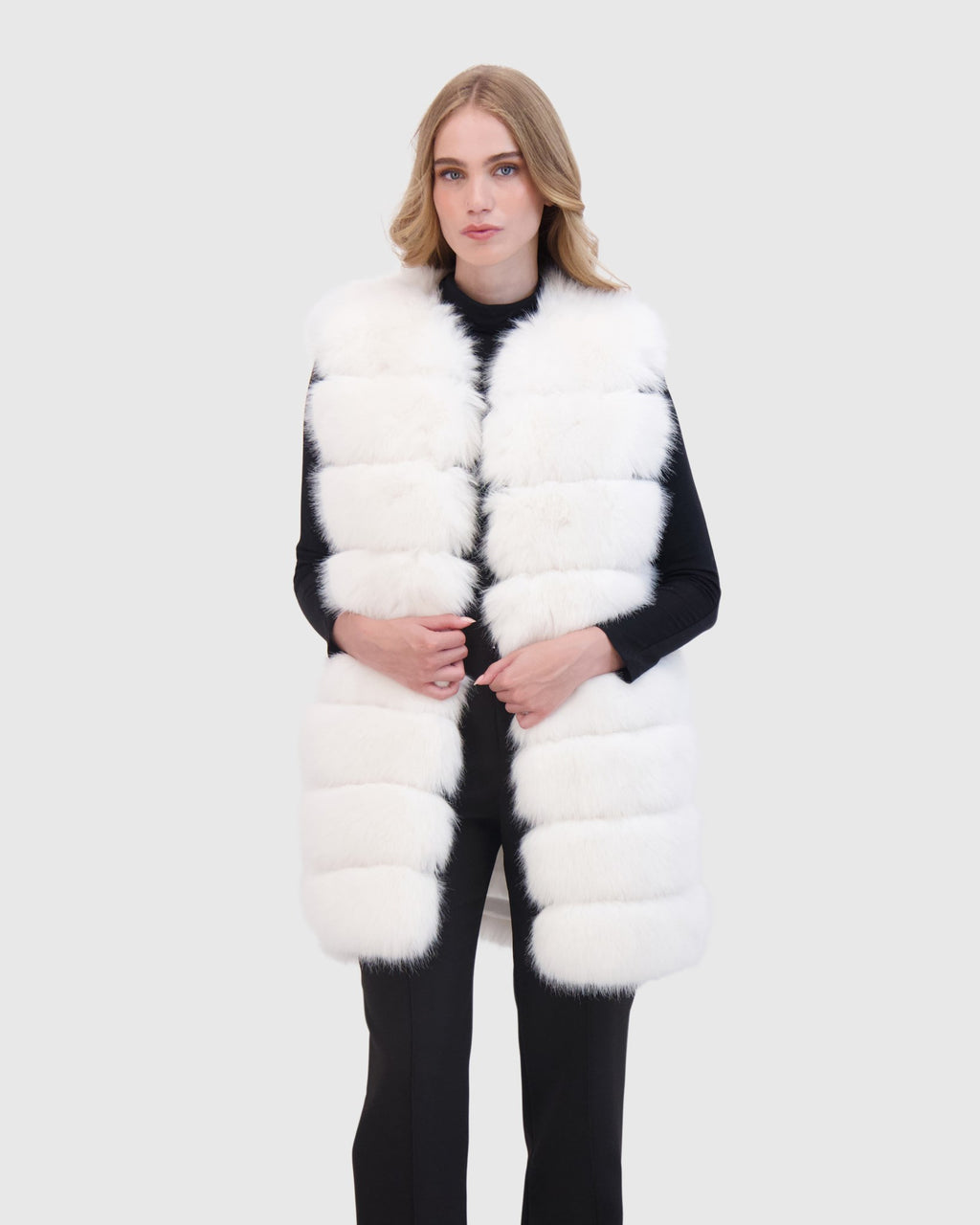 FUR-FREE FOX (FAUX FUR) VEST