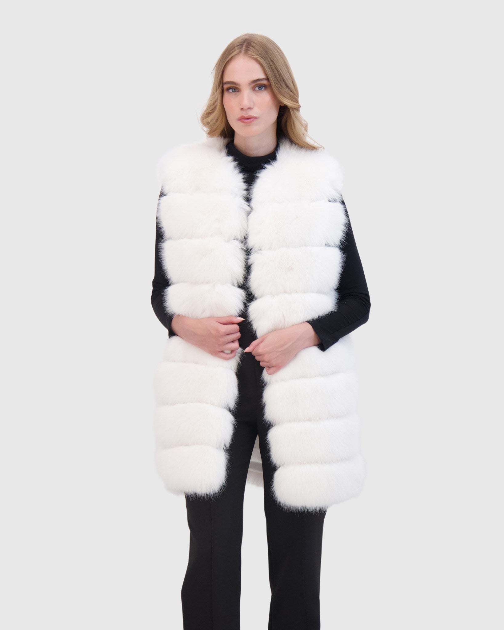 FUR-FREE FOX (FAUX FUR) VEST