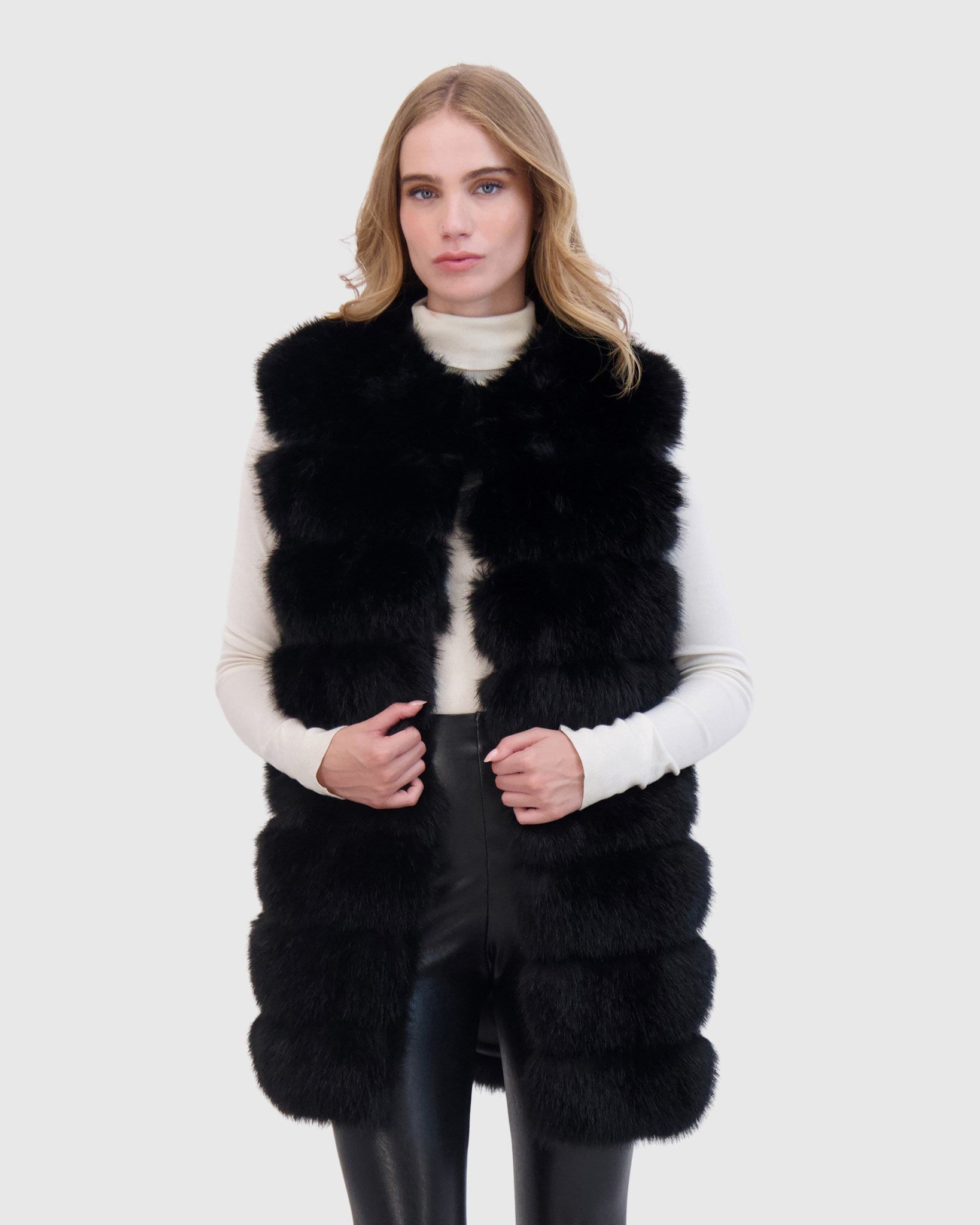 FUR-FREE FOX (FAUX FUR) VEST