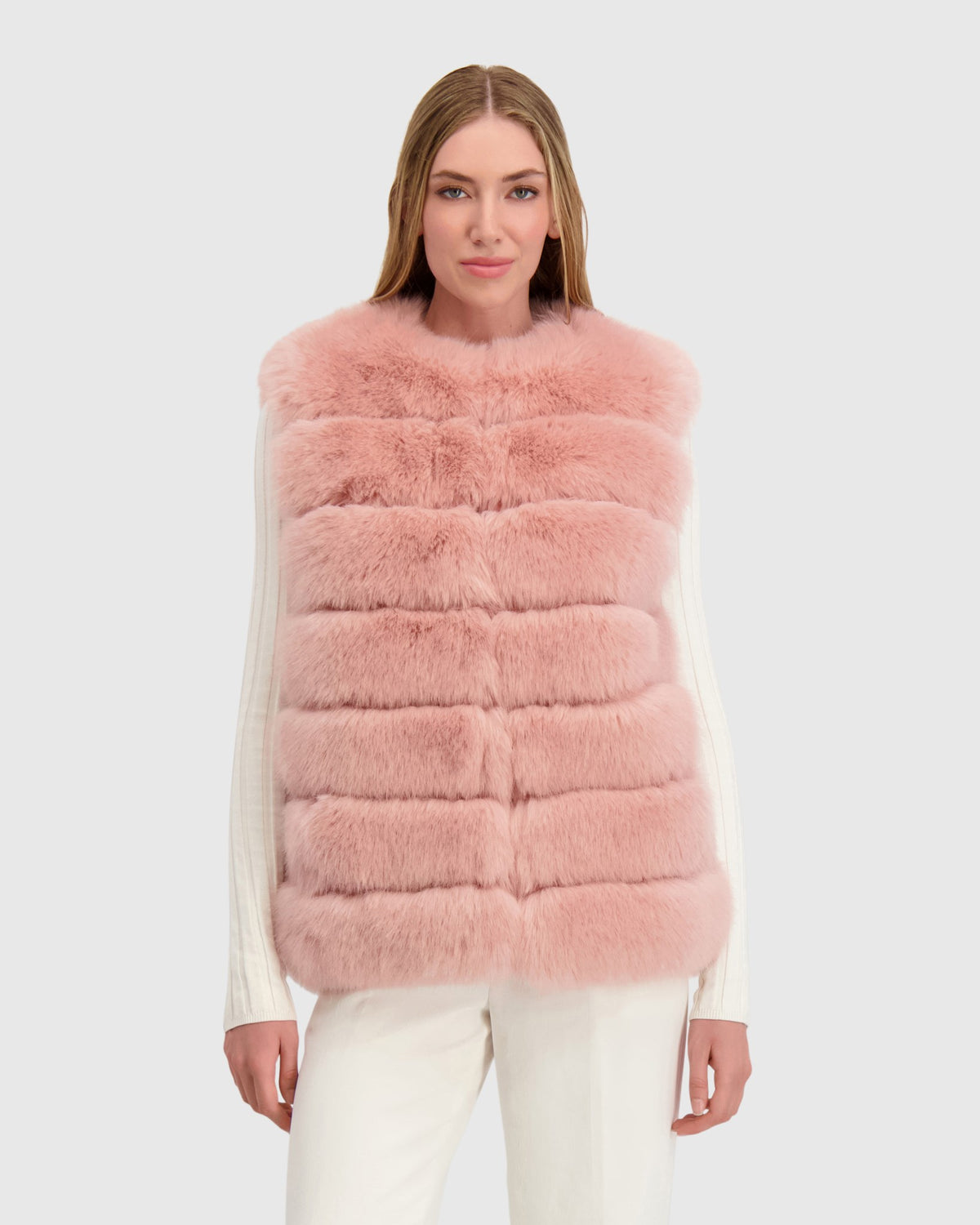 FUR-FREE FOX (FAUX FUR) VEST
