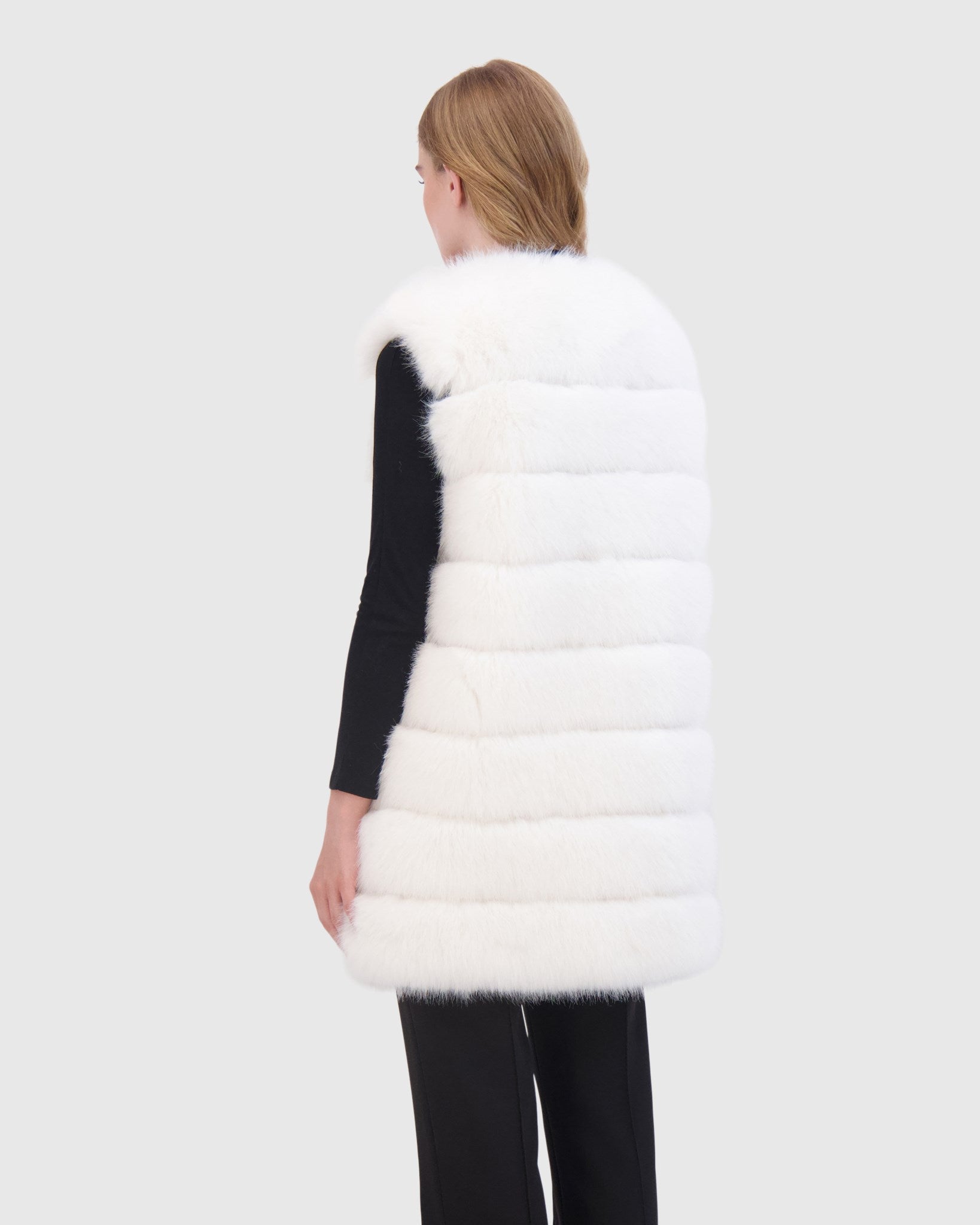 FUR-FREE FOX (FAUX FUR) VEST