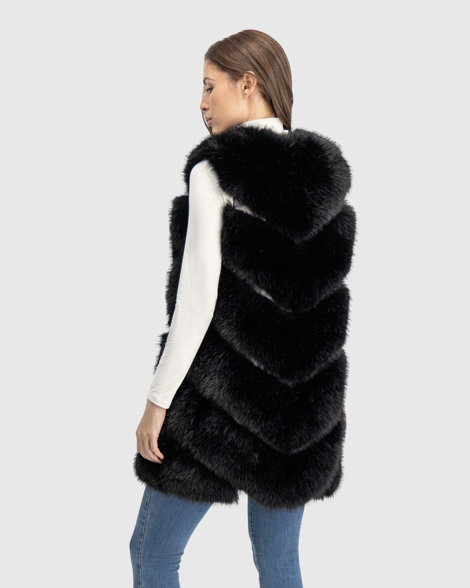 FUR-FREE FOX (FAUX FUR) VEST