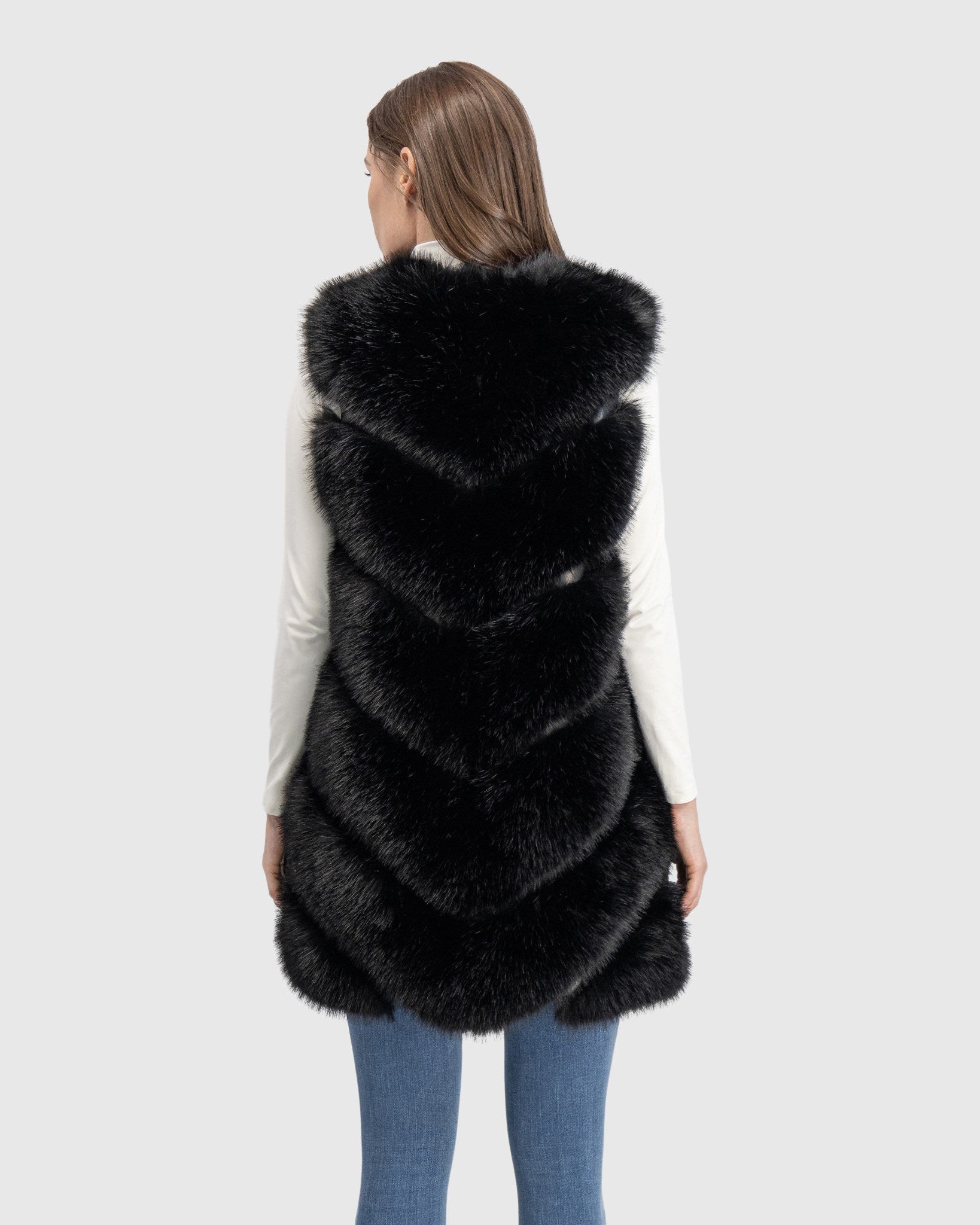 FUR-FREE FOX (FAUX FUR) VEST
