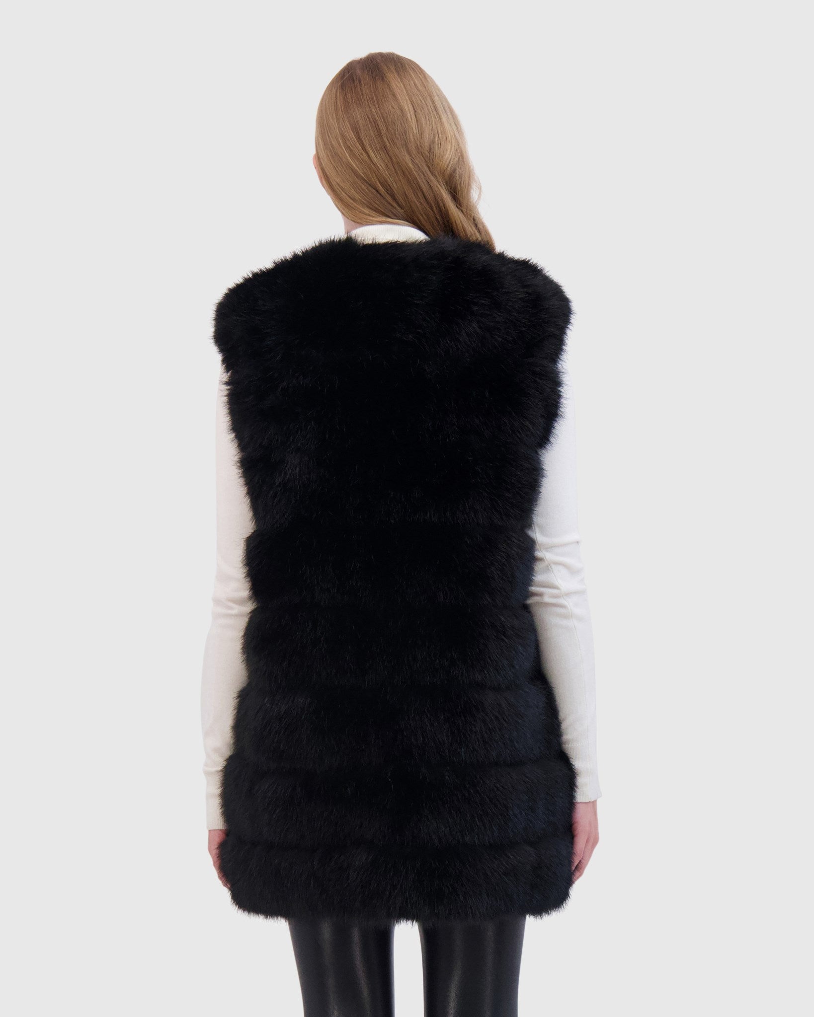 FUR-FREE FOX (FAUX FUR) VEST