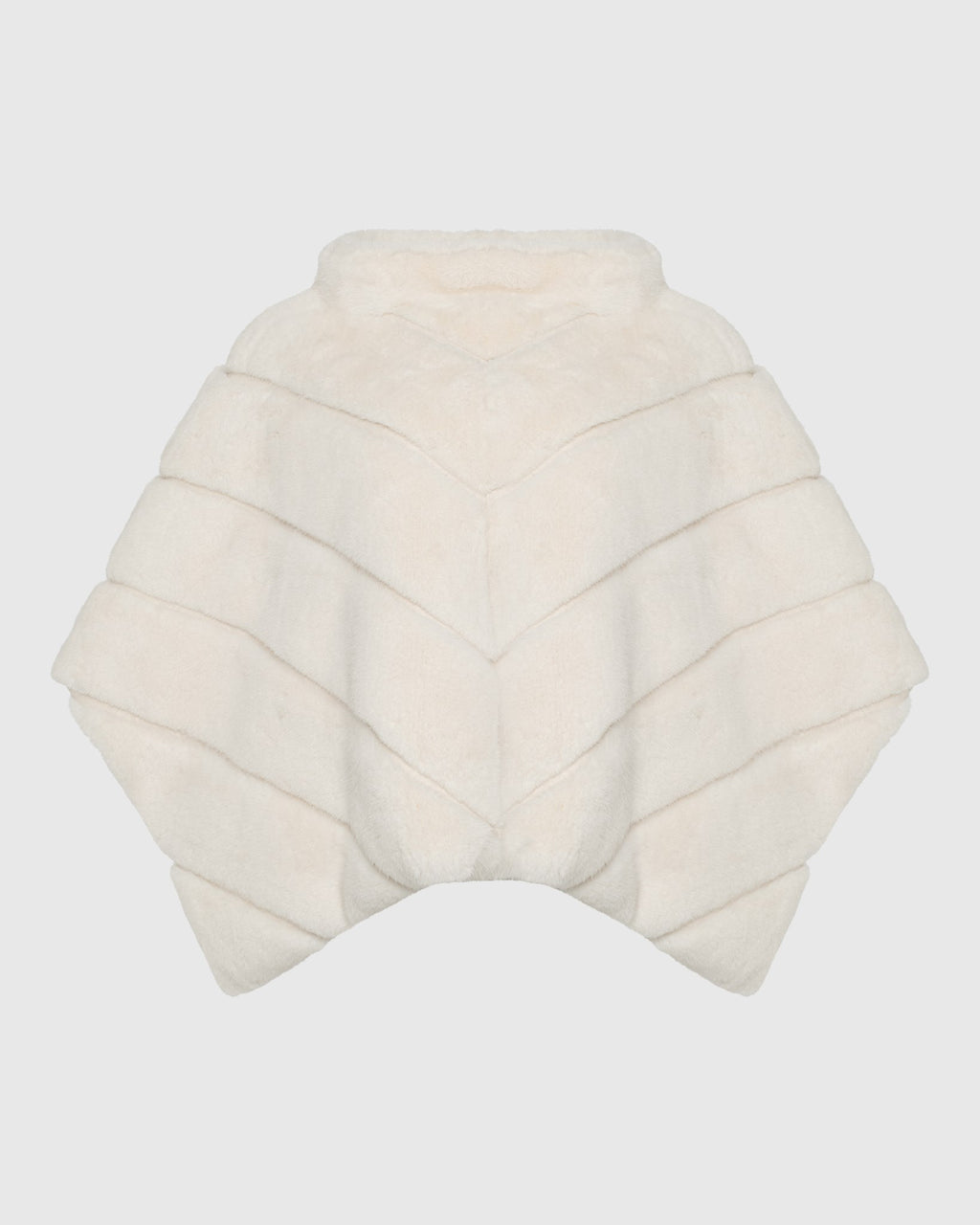 FUR-FREE MINK (FAUX FUR) CAPE