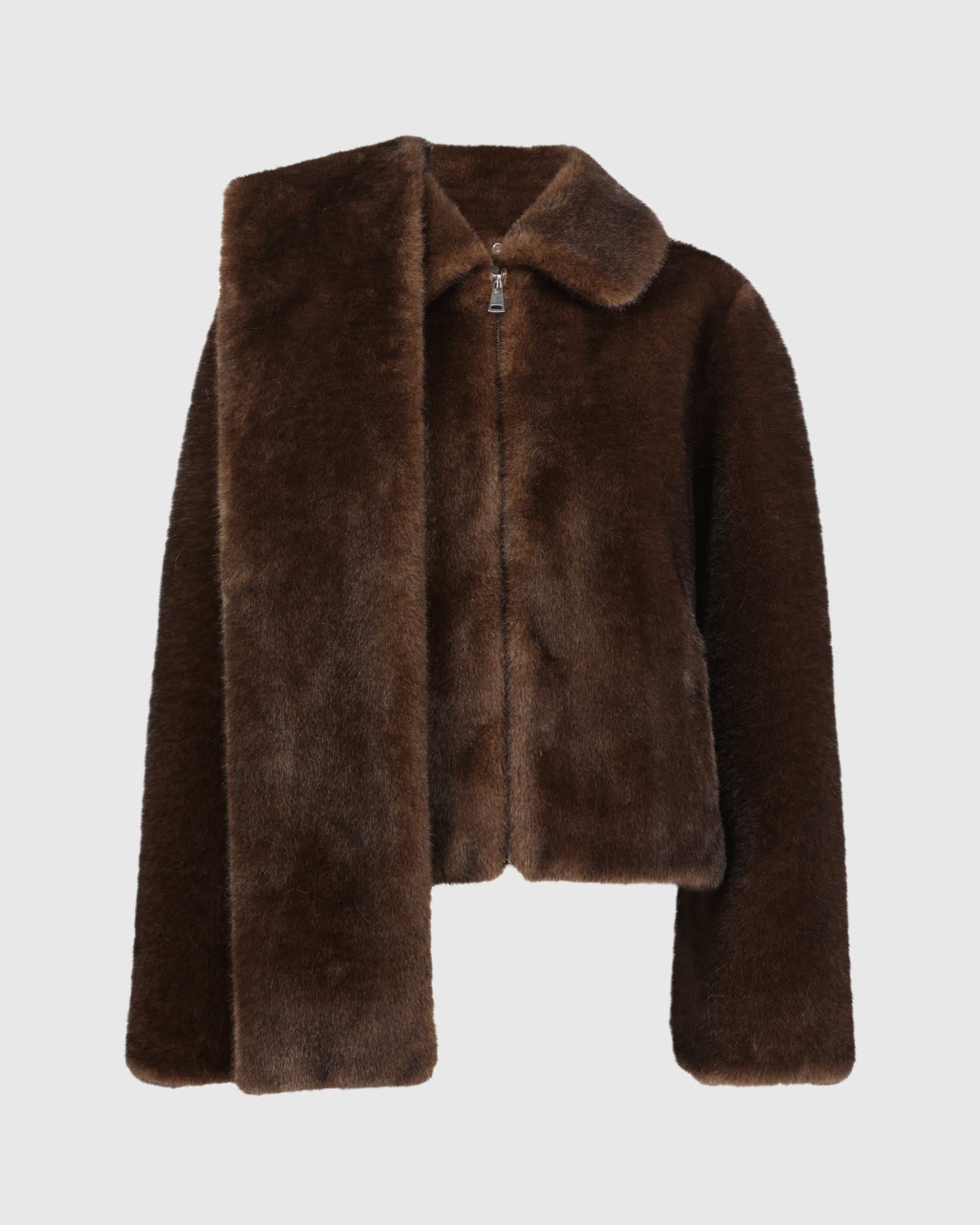 FUR-FREE MINK (FAUX FUR) JACKET