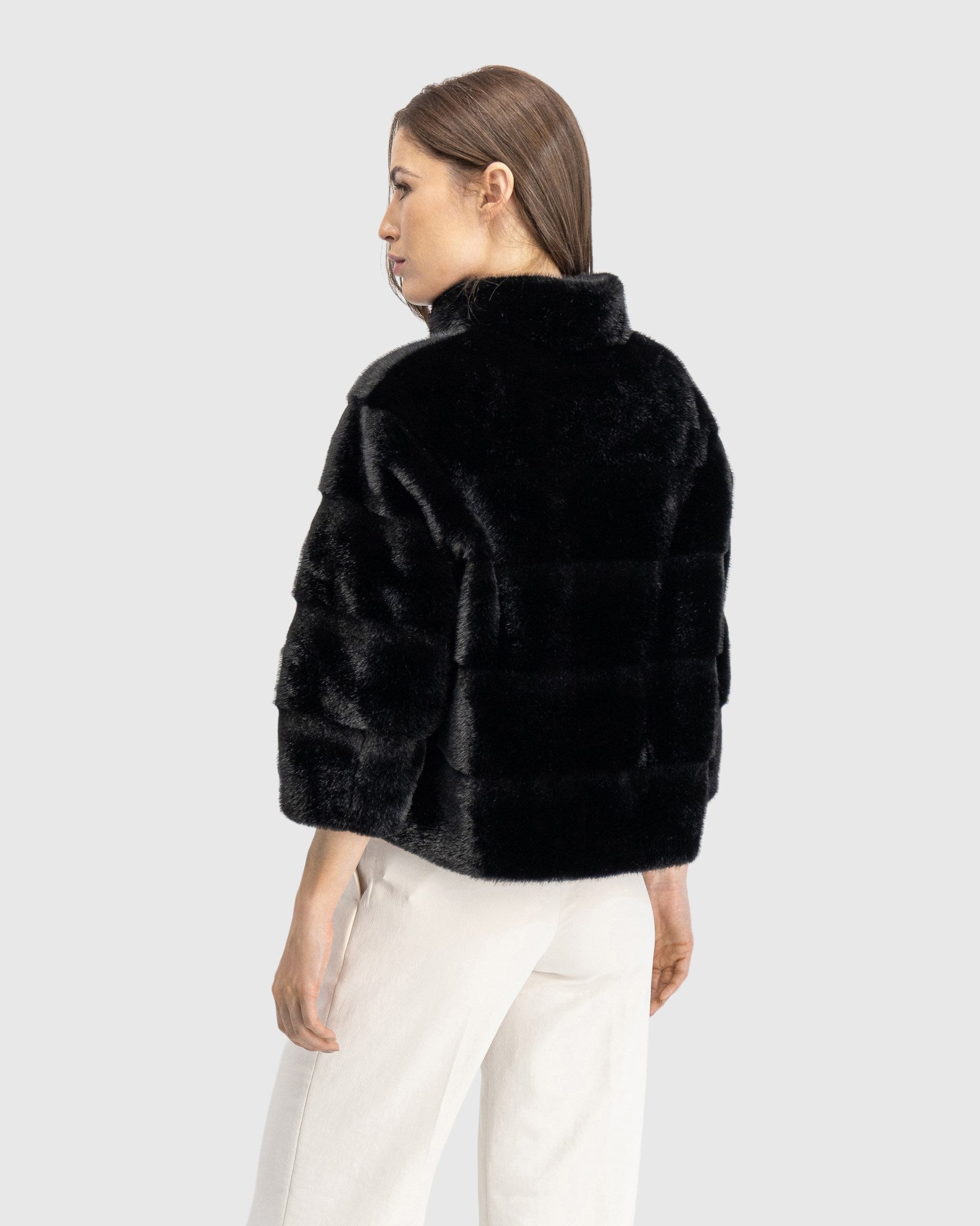 FUR-FREE MINK (FAUX FUR) JACKET