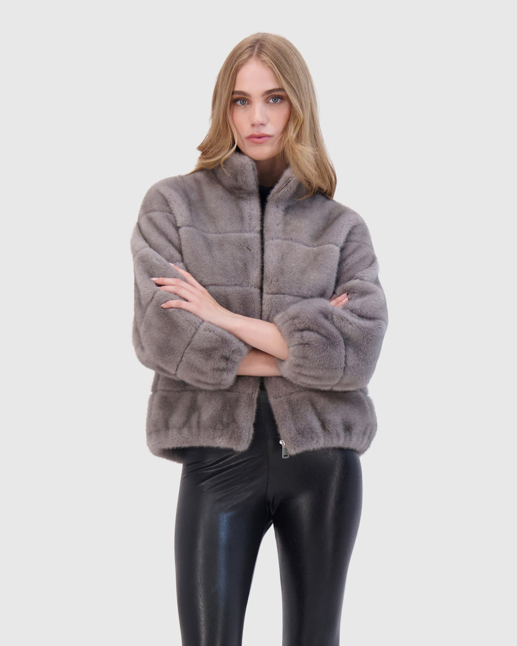 FUR-FREE MINK-LIKE JACKET