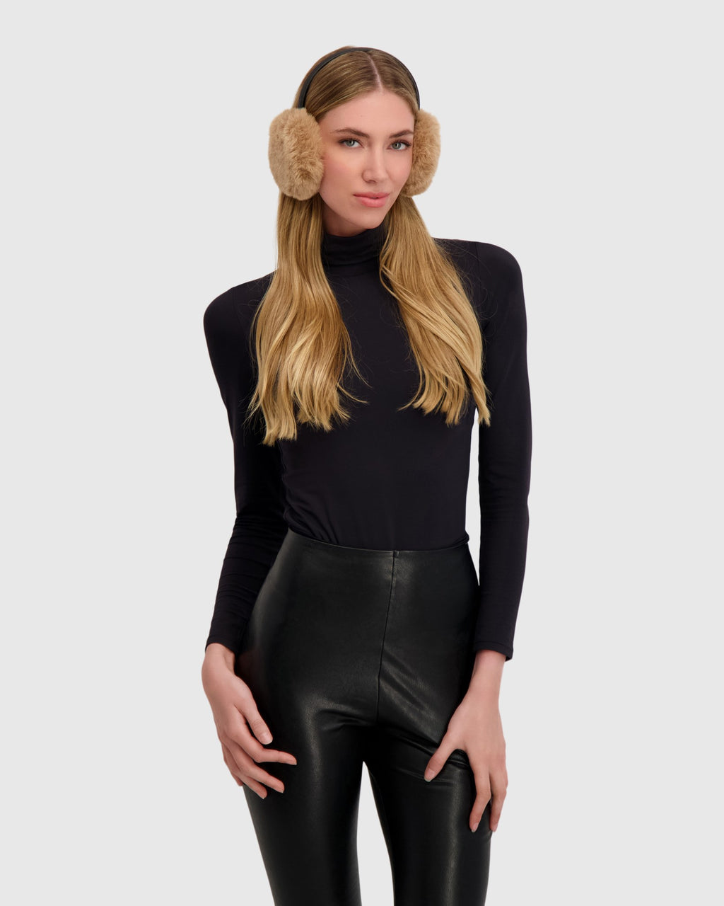 FUR-FREE REX RABBIT (FAUX FUR) EARMUFFS