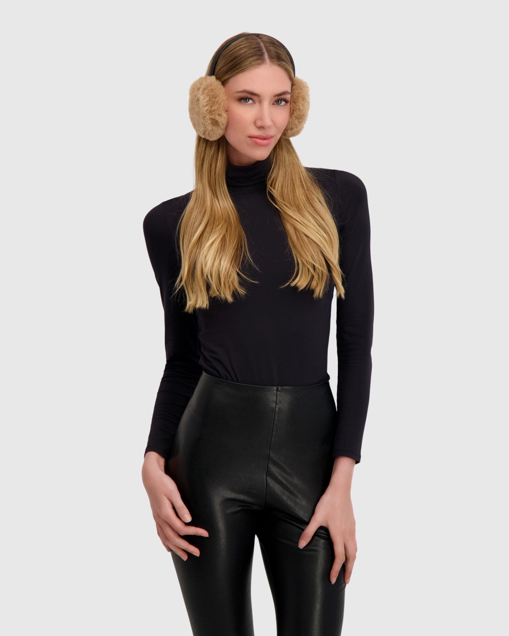 FUR-FREE REX RABBIT (FAUX FUR) EARMUFFS