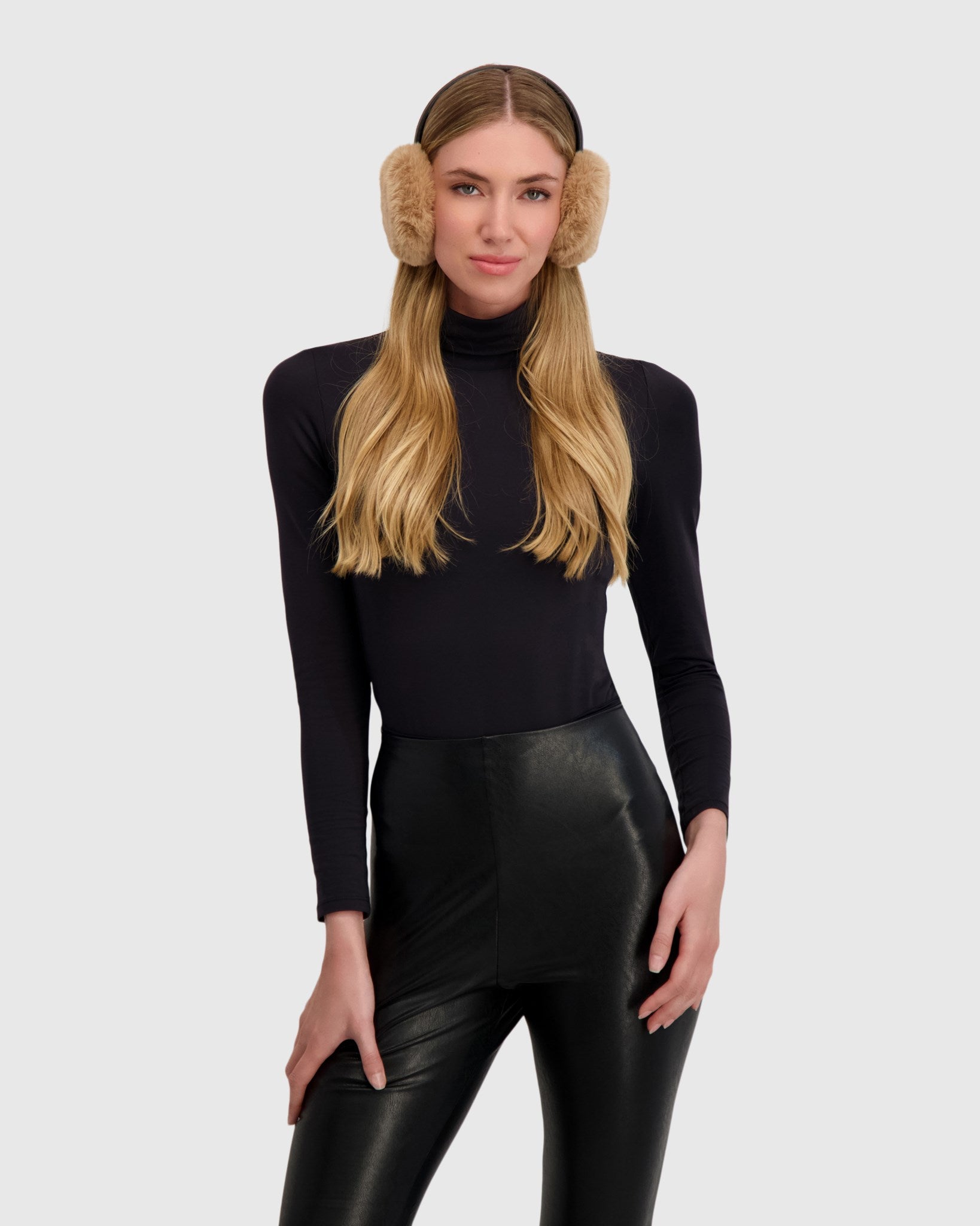 FUR-FREE REX RABBIT (FAUX FUR) EARMUFFS