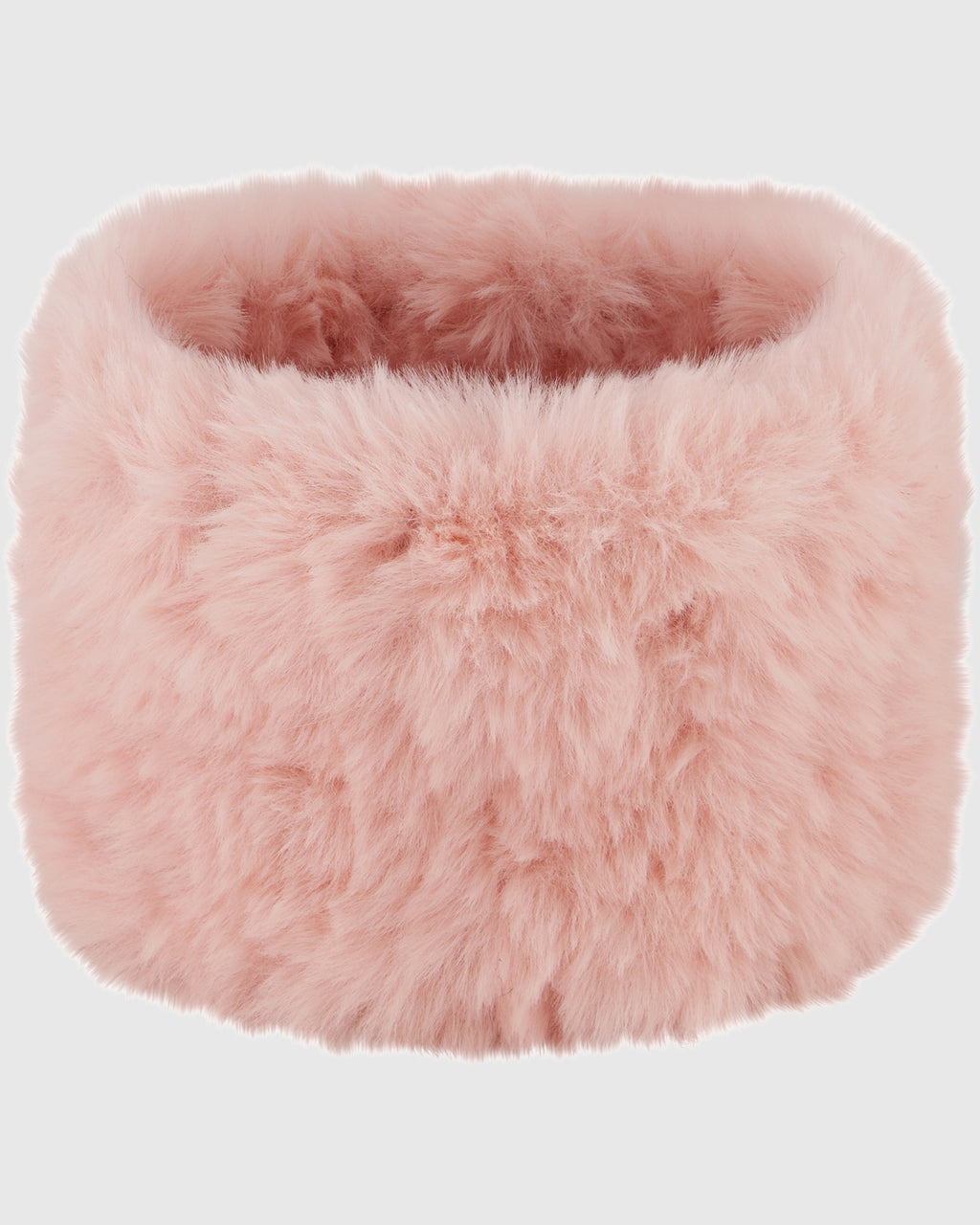 FUR-FREE REX RABBIT (FAUX FUR) KNIT HEADBAND