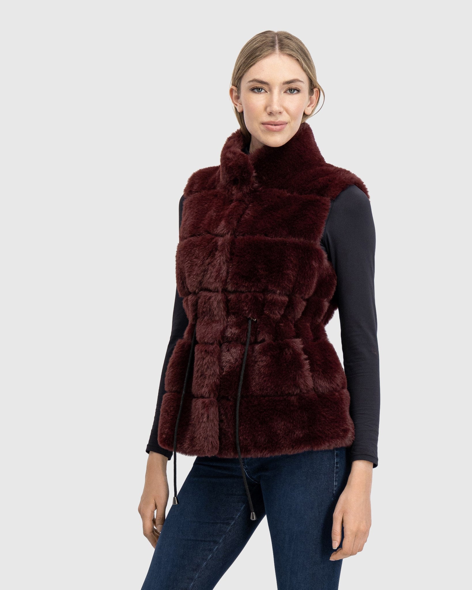 FUR-FREE REX RABBIT (FAUX FUR) VEST