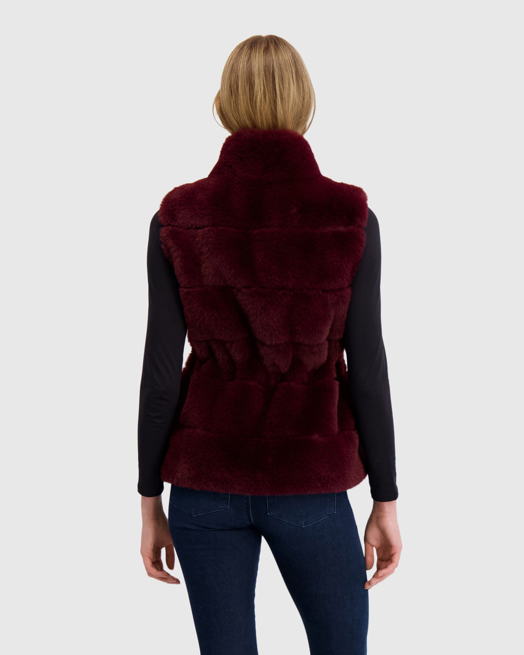 FUR-FREE REX RABBIT (FAUX FUR) VEST