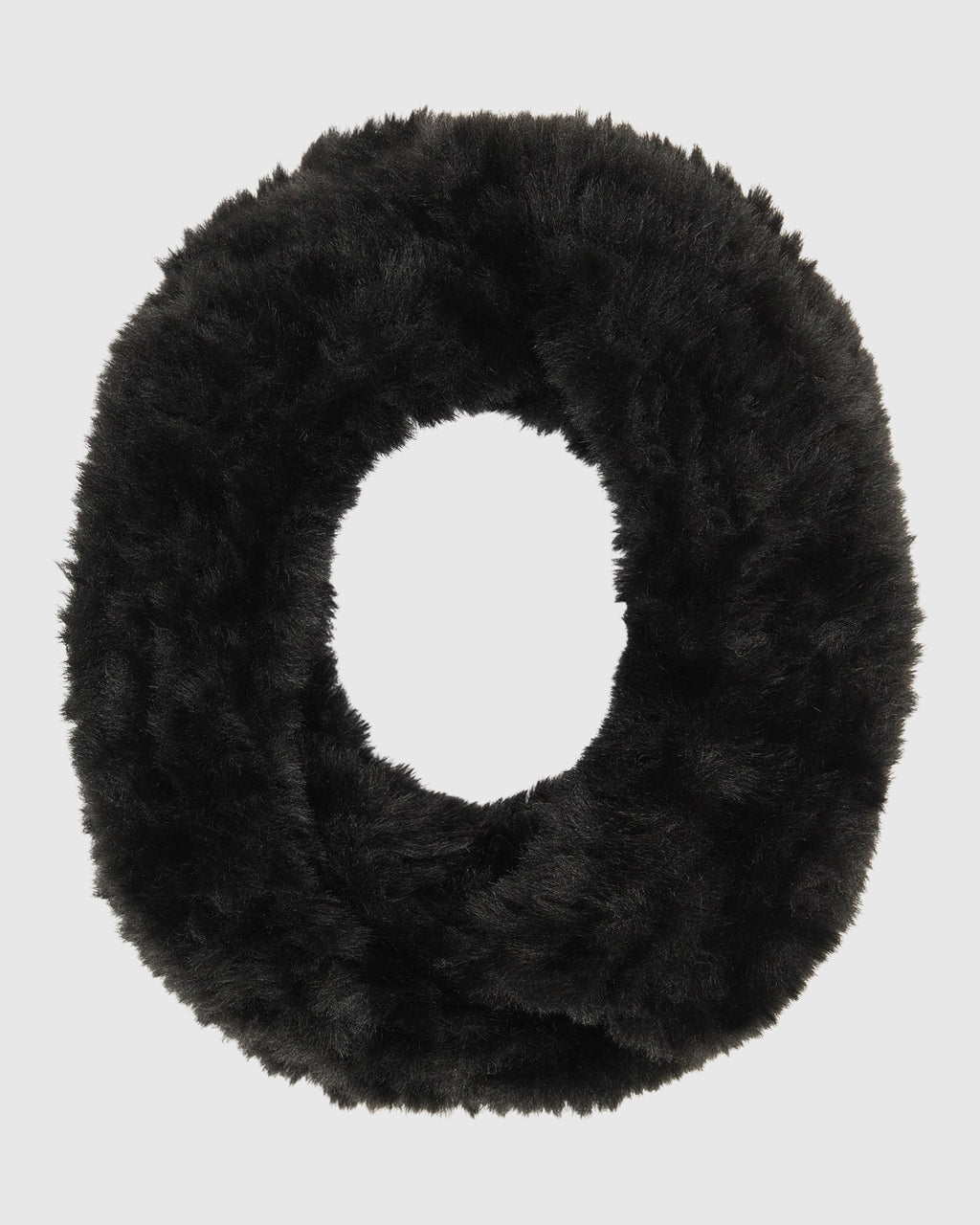 KNIT FUR-FREE REX RABBIT (FAUX FUR) INFINITY SCARF