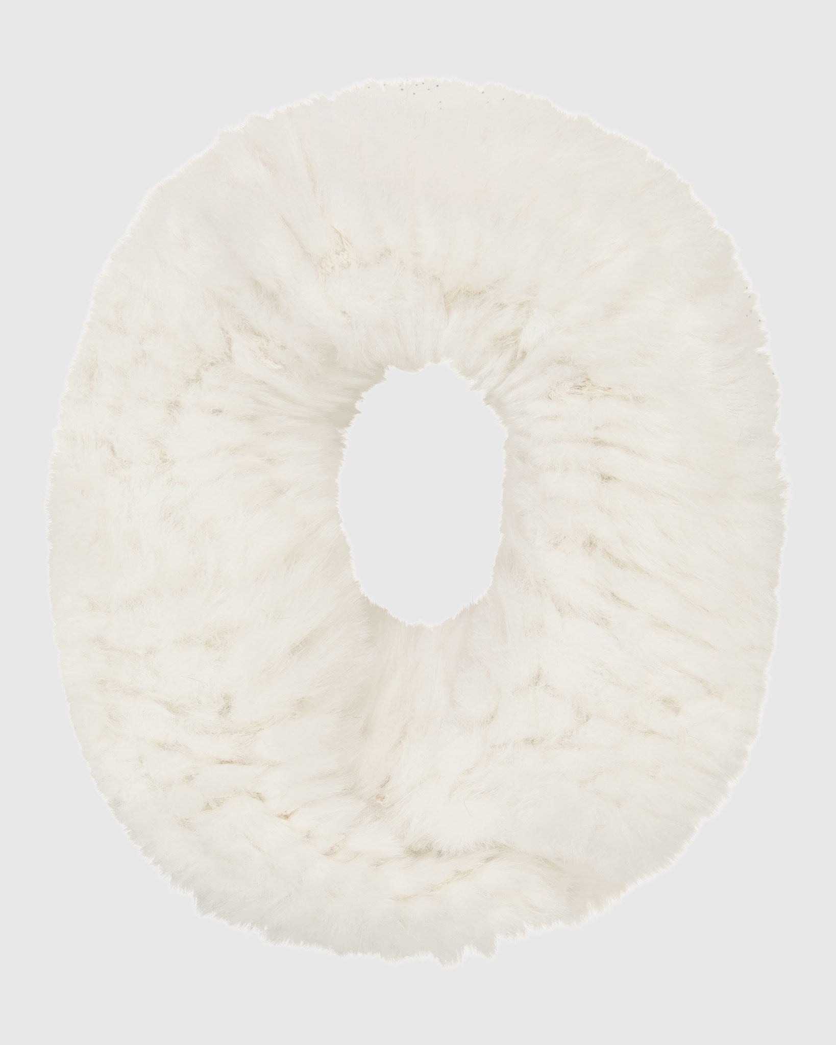 KNIT FUR-FREE REX RABBIT (FAUX FUR) INFINITY SCARF