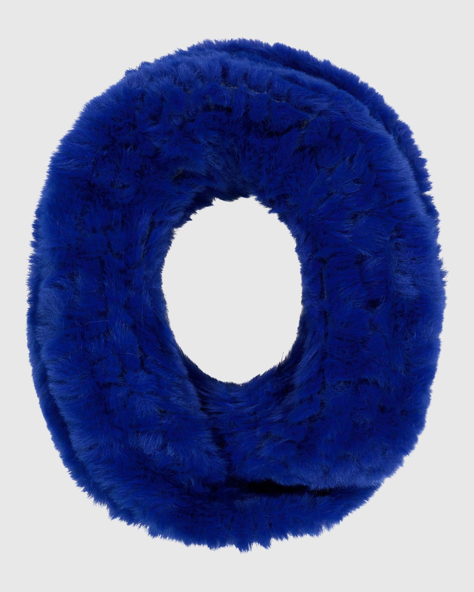 KNIT FUR-FREE REX RABBIT (FAUX FUR) INFINITY SCARF