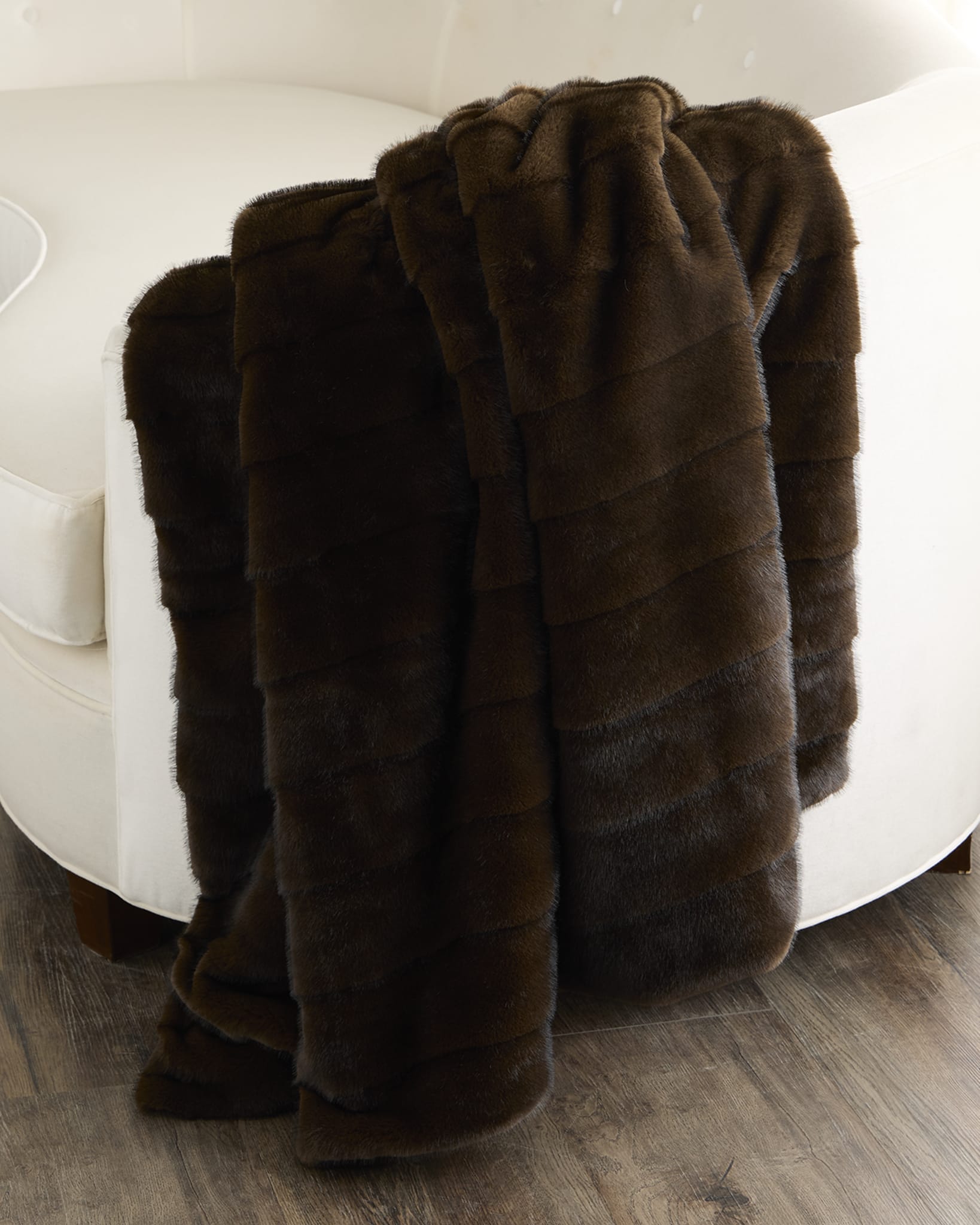 FUR-FREE MINK (FAUX FUR) THROW